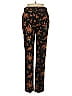 J. McLaughlin 100% Cotton Print Black Casual Pants Size 6 - photo 2