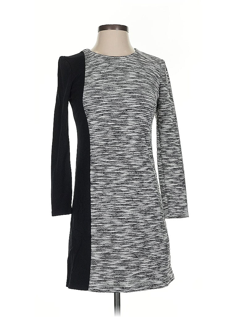 Pre-owned Slate & Willow Casual Dress In Black