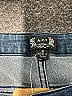 A.Z.I Jeans Tweed Blue Jeans Size 8 - photo 3