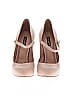 Dolce & Gabbana 100% Leather Ivory Tan Heels Size EU 38 1/2 - photo 2
