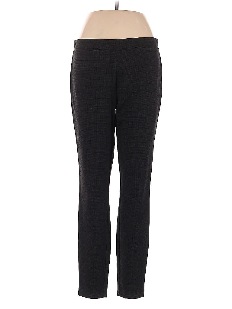 Kenar Solid Black Gray Dress Pants Size 10 - photo 1