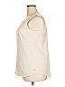 Life Is Good 100% Cotton Solid Ivory Sleeveless T-Shirt Size XXL - photo 5