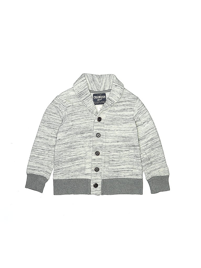 OshKosh B'gosh Gray Cardigan Size 4 - photo 1