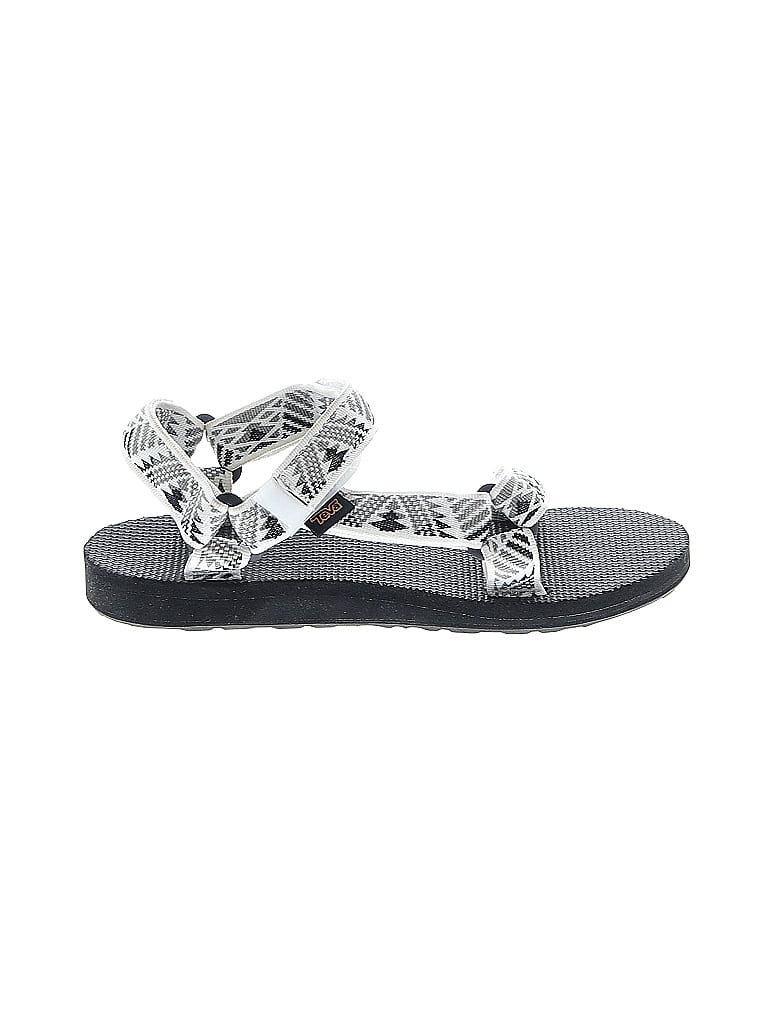 Teva Silver White Sandals Size 7 - photo 1