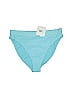 Cyn & Luca Solid Teal Swimsuit Bottoms Size XL - photo 1