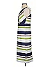 Eva Mendes by New York & Company Stripes Green Cocktail Dress Size S - photo 5