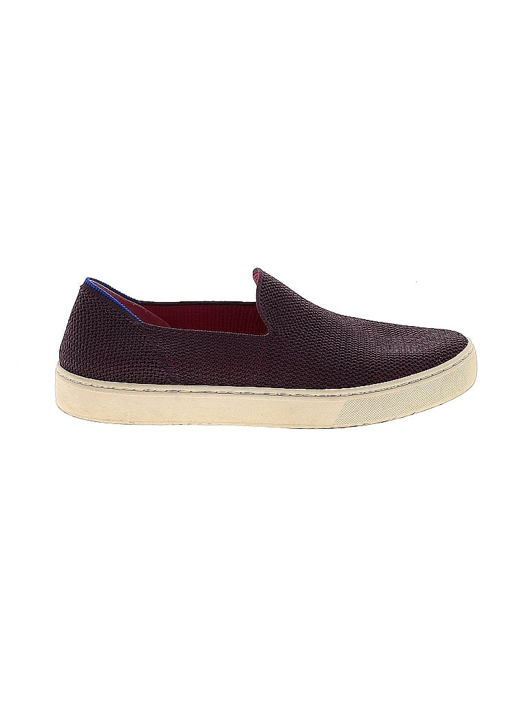ROTHY'S Burgundy Sneakers Size 9 - photo 1