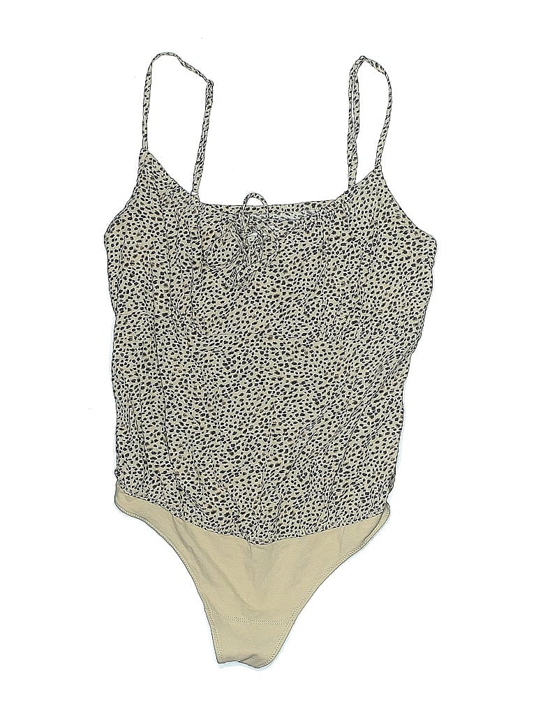 Pre-owned Abercrombie & Fitch Bodysuit In Brown