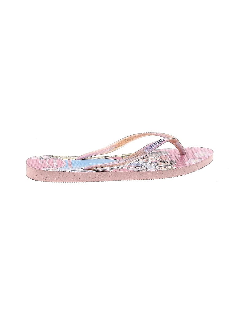 Pre-owned Havaianas Flip Flops In Pink