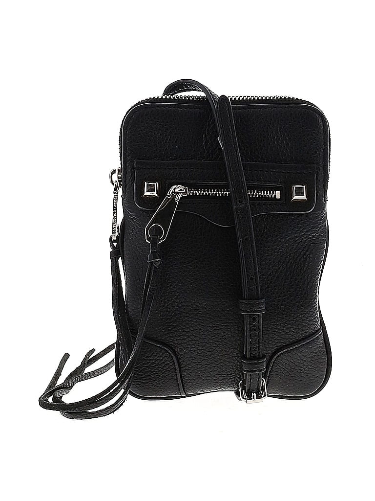 Rebecca Minkoff 100% Leather Black Leather Crossbody Bag One size - photo 1
