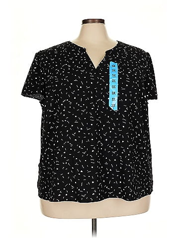Hilary Radley Short Sleeve Blouse (view 1)