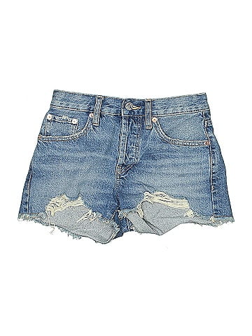MNG Denim Shorts (view 1)