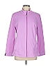 T by Talbots Purple Track Jacket Size L - photo 1