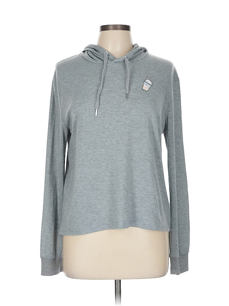 Wallflower Gray Pullover Hoodie Size L - photo 1
