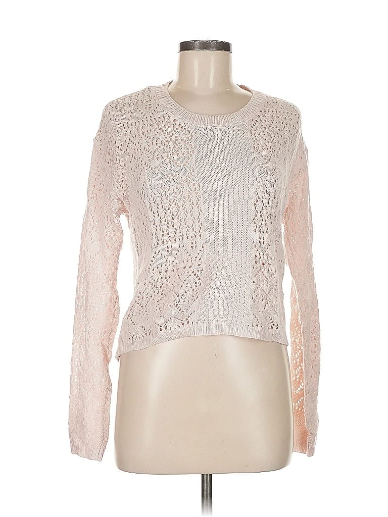 Xhilaration 100% Acrylic Pink Pullover Sweater Size M - photo 1