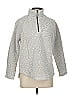 Cozy Sherpa 100% Polyester Silver Pullover Sweater Size M - photo 1