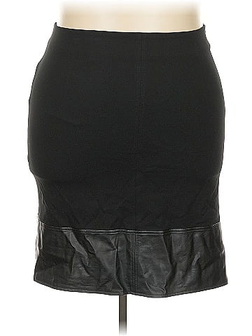 Pixley Faux Leather Skirt (view 1)