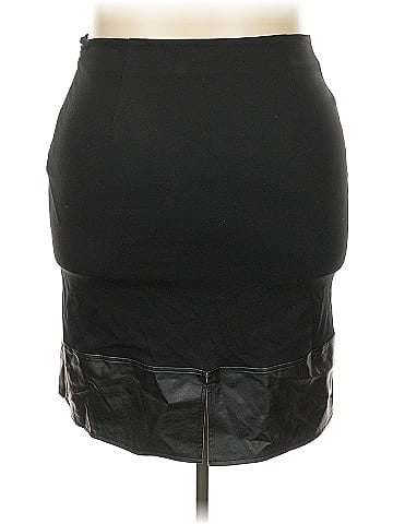 Pixley Faux Leather Skirt (view 2)