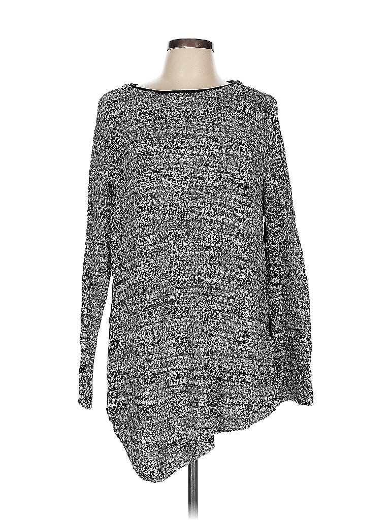 ZENERGY BY CHICO'S Pre-owned Pullover Sweater In Gray