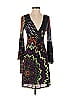 M Missoni 100% Viscose Graphic Black Cocktail Dress Size 2 - photo 1