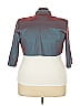 R&M Richards Color Block Burgundy Jacket Size 18 - photo 2