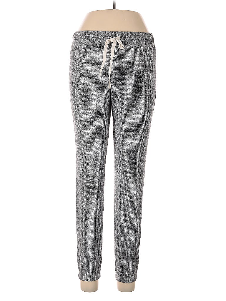 Monrow Tweed Gray Casual Pants Size M - photo 1