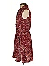 Allegra K Paisley Burgundy Casual Dress Size XS - photo 5