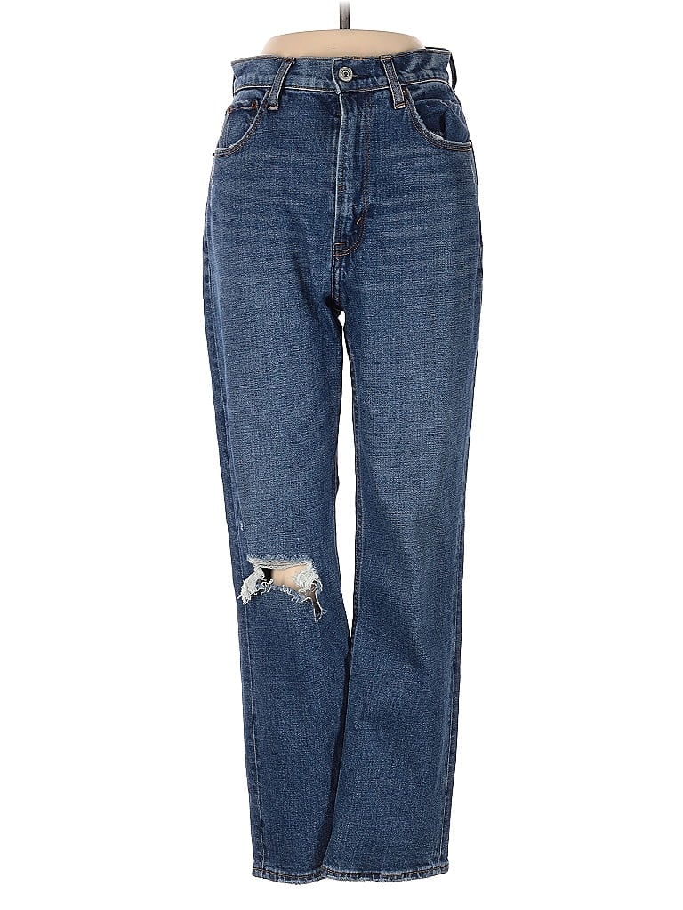ABERCROMBIE & FITCH Pre-owned Jeans In Blue