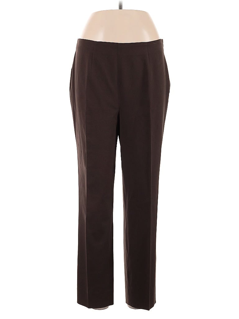 Piazza Sempione Brown Dress Pants Size EU (IT) 48 / US 12 - photo 1