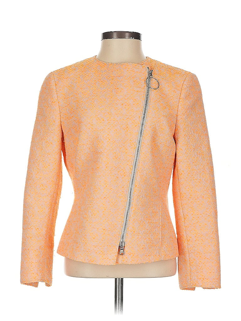Akris Punto Orange Jacket Size 4 - photo 1