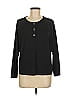 Chaser Black Long Sleeve Henley Size M - photo 1