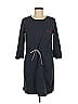 Barbour 100% Cotton Gray Blue Casual Dress Size 8 - photo 1