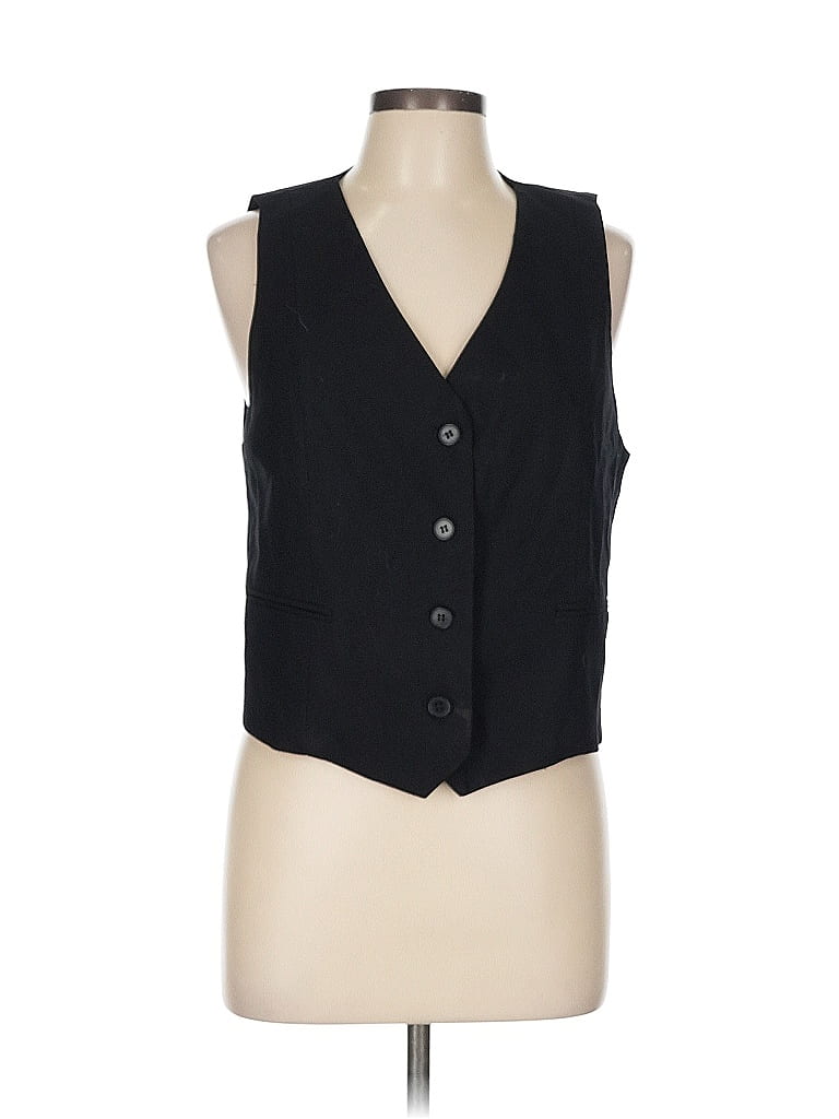 Zara Black Tuxedo Vest Size L - photo 1