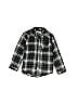 Abercrombie Plaid Black Long Sleeve Button-Down Shirt Size 5 (big kids) - photo 1