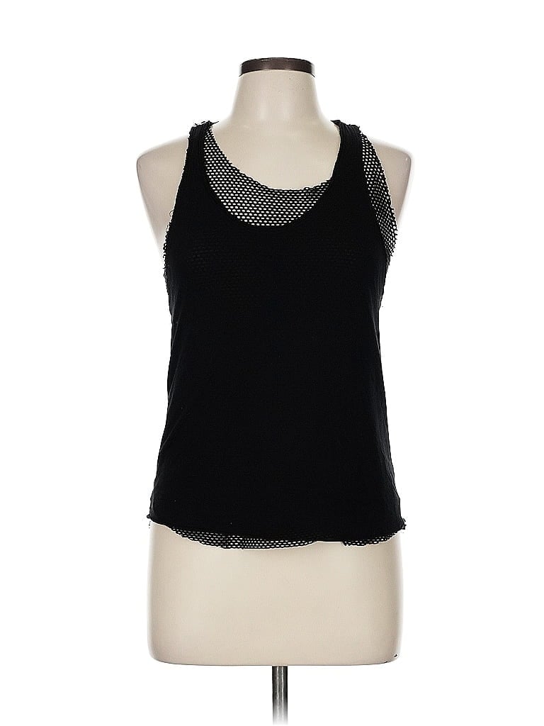 Koral 100% Tencel Black Tank Top Size M - photo 1