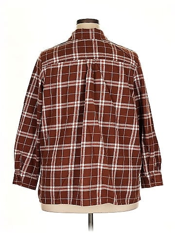 Blair 3/4 Sleeve Button-Down Shirt (view 2)