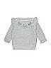 Just One You Made by Carter's 100% Polyester Gray Sweatshirt 3-6 MO / 6 MO - photo 1