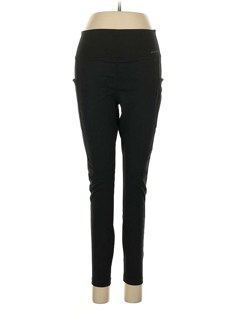 Pre-owned Eddie Bauer Active Pants In Black