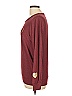 Chaser Hearts Burgundy Pullover Sweater Size L - photo 5