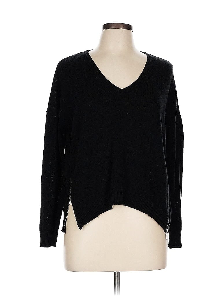 Pre-owned Quinn Pullover Sweater In Black