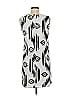 Peach Love Cream California Graphic White Casual Dress Size M - photo 2