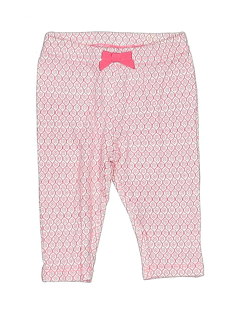 Gymboree 100% Cotton Hearts Pink Casual Pants Size 3-6 mo - photo 1