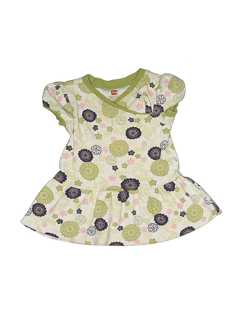 Pre-owned Tea Babies' Dress In Green