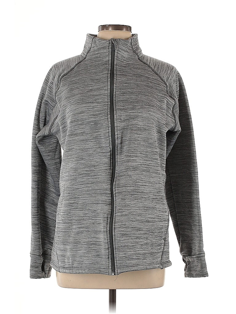 Xersion Gray Track Jacket Size L - photo 1