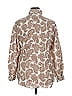 ETRO 100% Linen Paisley Ivory Tan Long Sleeve Button-Down Shirt Size XL - photo 2