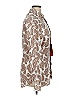 ETRO 100% Linen Paisley Ivory Tan Long Sleeve Button-Down Shirt Size XL - photo 4
