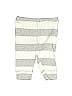 Carter's 100% Cotton Stripes Gray Blue Casual Pants 0-3 MO / 3 MO - photo 1