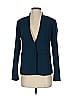 Ann Taylor 100% Cotton Blue Blazer Size 2 - photo 1