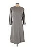 Akris Punto Solid Gray Casual Dress Size 10 - photo 1