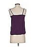 Quince Purple Sleeveless Silk Top Size S - photo 2
